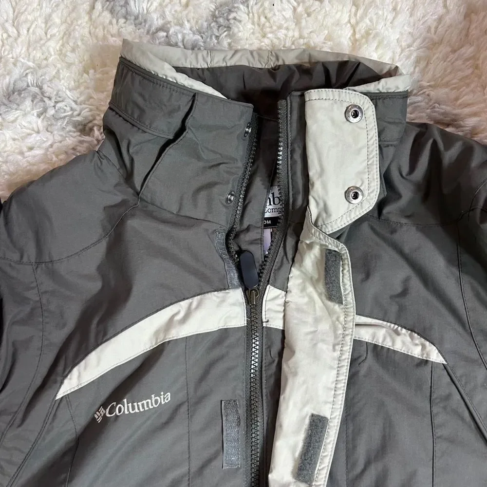Columbia Men's Charcoal and Cream Performance Jacket